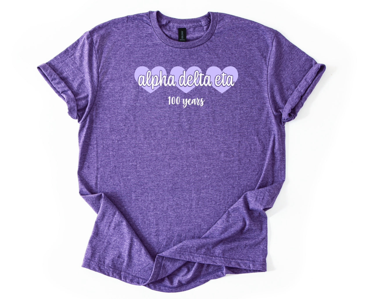 Alpha Delta Eta Sorority Design Hearts 100