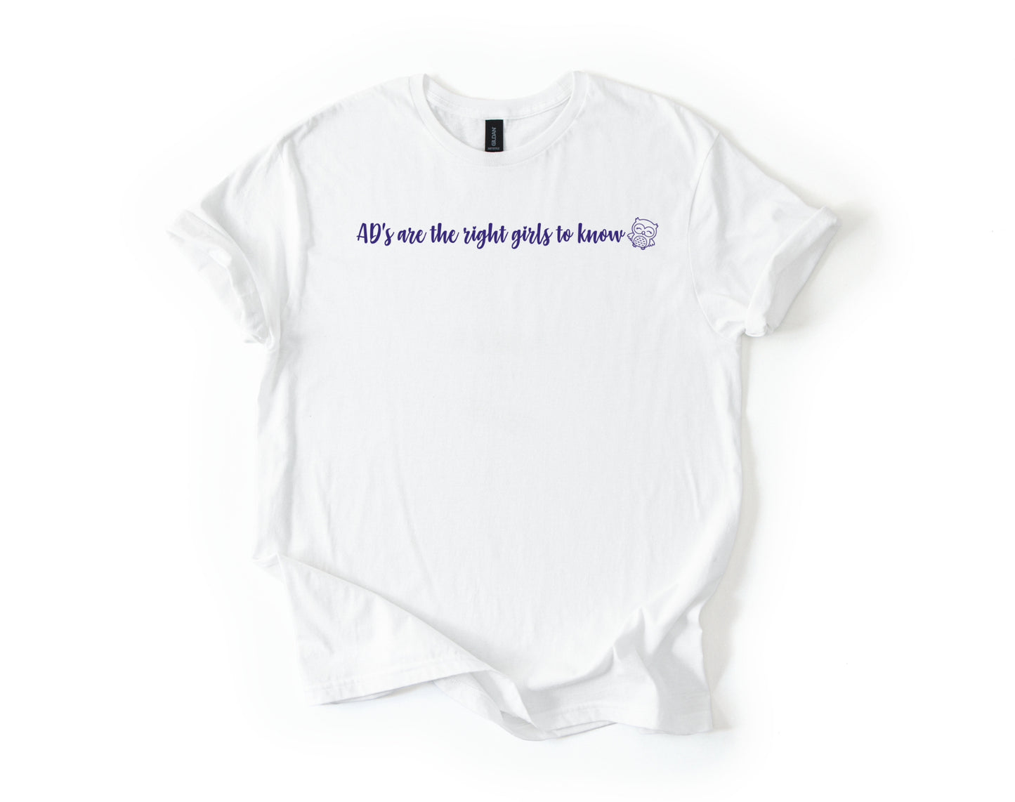 Front & Back: Alpha Delta Eta Sorority Design ADs Are The Right Girls To Know