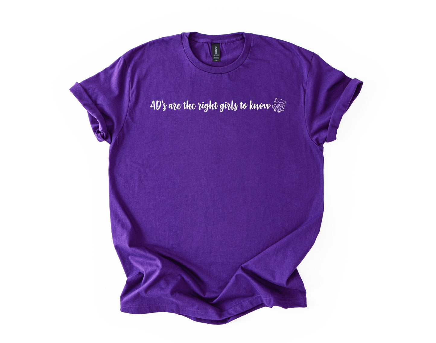 Front & Back: Alpha Delta Eta Sorority Design ADs Are The Right Girls To Know