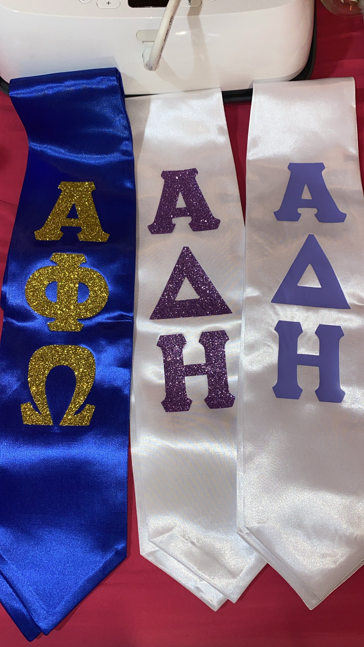 Custom Organization Graduation Stole, Graduation Stole, Greek life Stole, Sorority Stole, Fraternity Stole